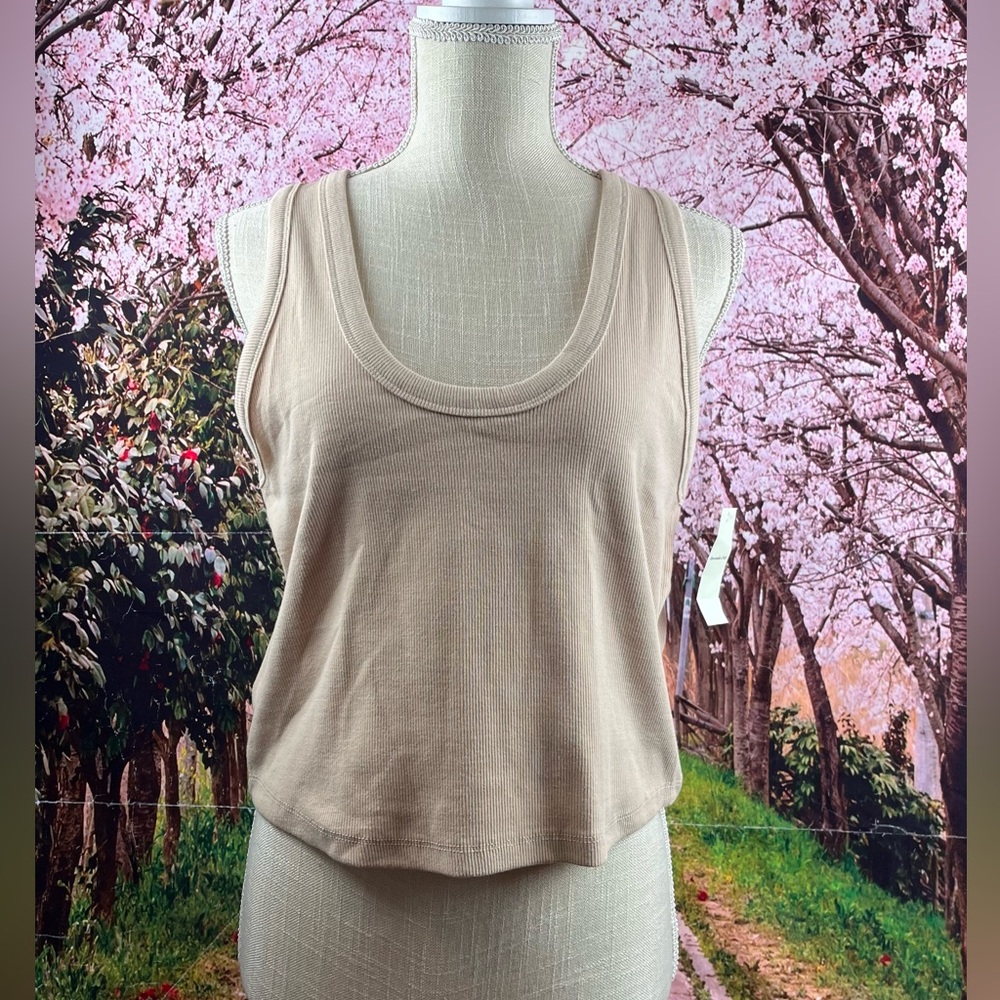 Abercrombie &Fitch Size:XL Women Soft A&F Essentials Scoop Neck Tank Top Tee